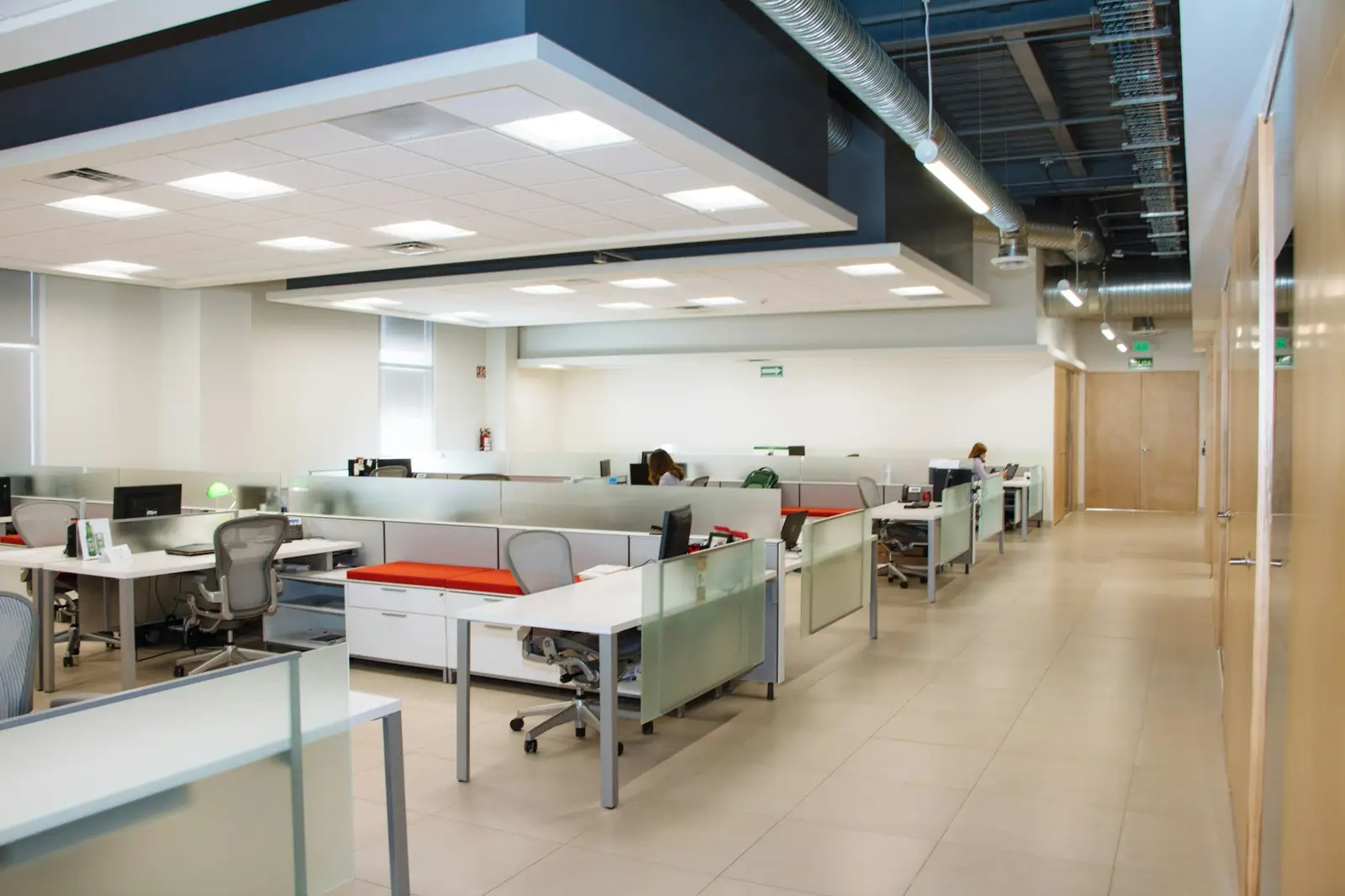 Clean open-plan office ready for the working day D&A Cleaning Ltd